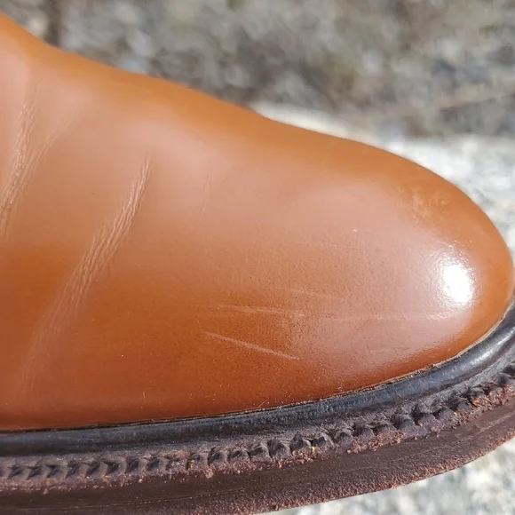 Church's Custom Grade Shannon Classic Brown Leather Derby Men's Shoes 9.5 - Picture 7 of 16